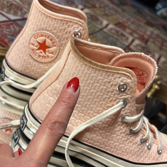 Pink converse size 7 woman - Picture 5 of 6